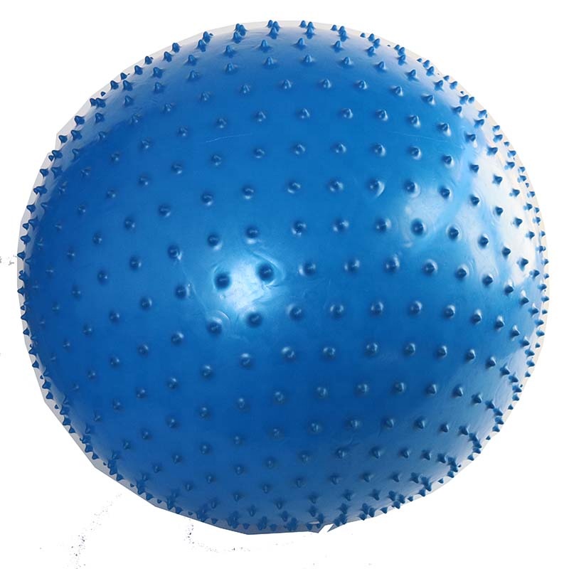 New Customized Logo Professional PVC Floating Point Massage Yoga Balls Inflatable Gymnastic Exercise Ball Yoga&Pilates fitness