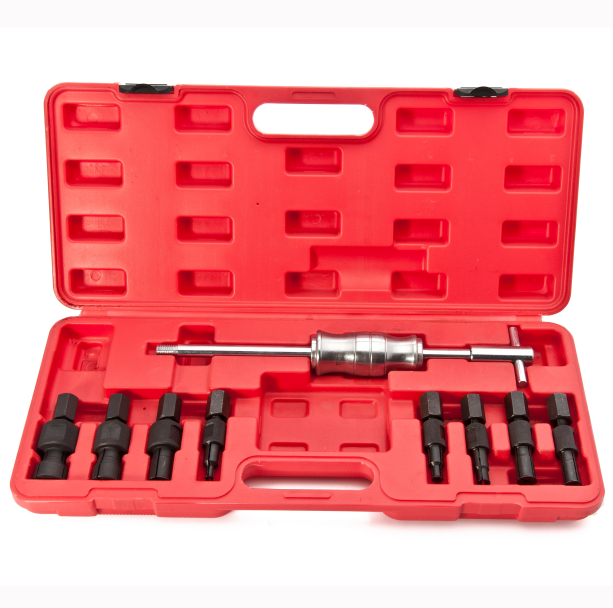 9 Pcs Blind Hole Inner Bearing Puller Internal Extractor Tool Set