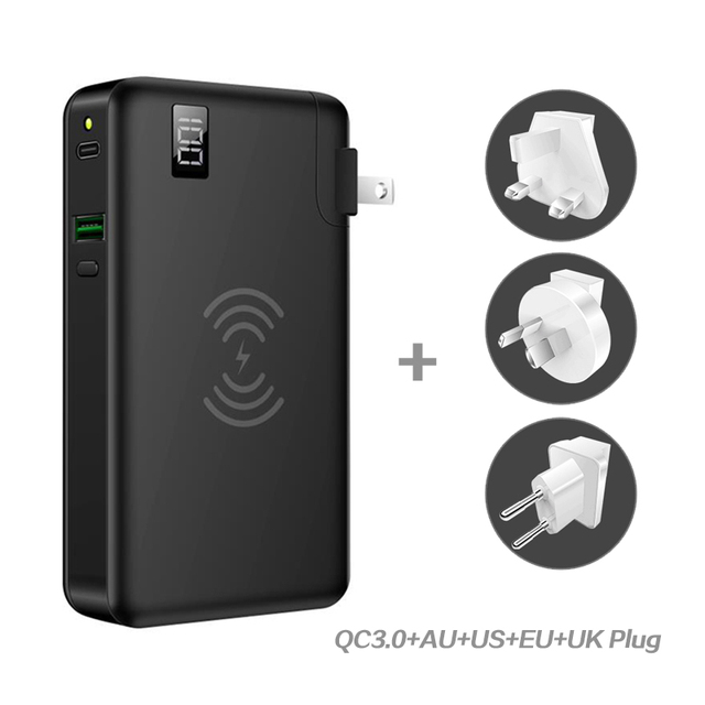Mobile Magnetic Wireless Power Bank 10000mAh USB C PD 20W Fast Charger Powerbank For iPhone 12 Pro Max Xiaomi Mi