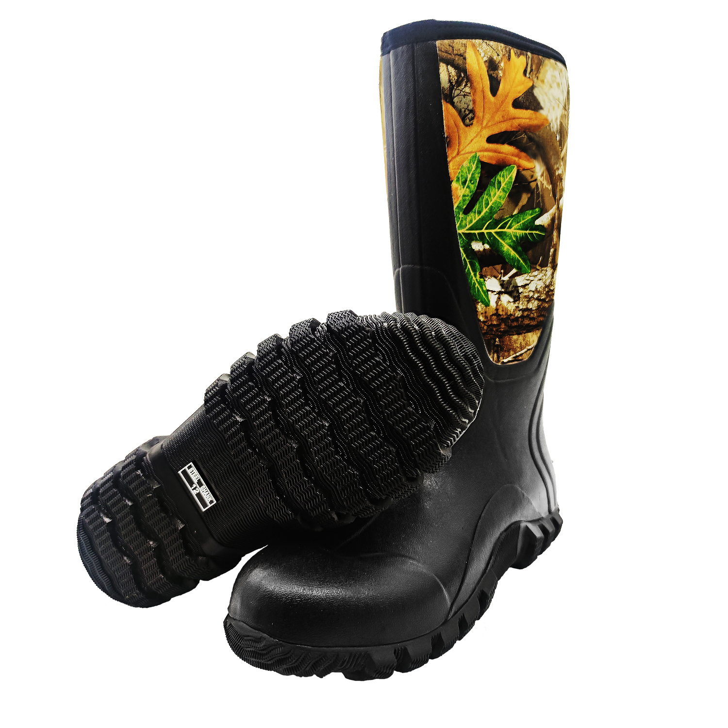 New design wholesale price camouflaged hunting boots snake boots