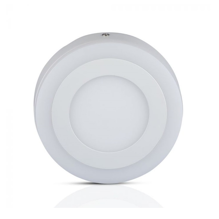 18 + 6W two color led light surface mount decorative lighting double color change led panel light