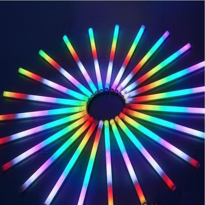 Водонепроницаемая цифровая светодиодная rgb трубка для ландшафтного освещения