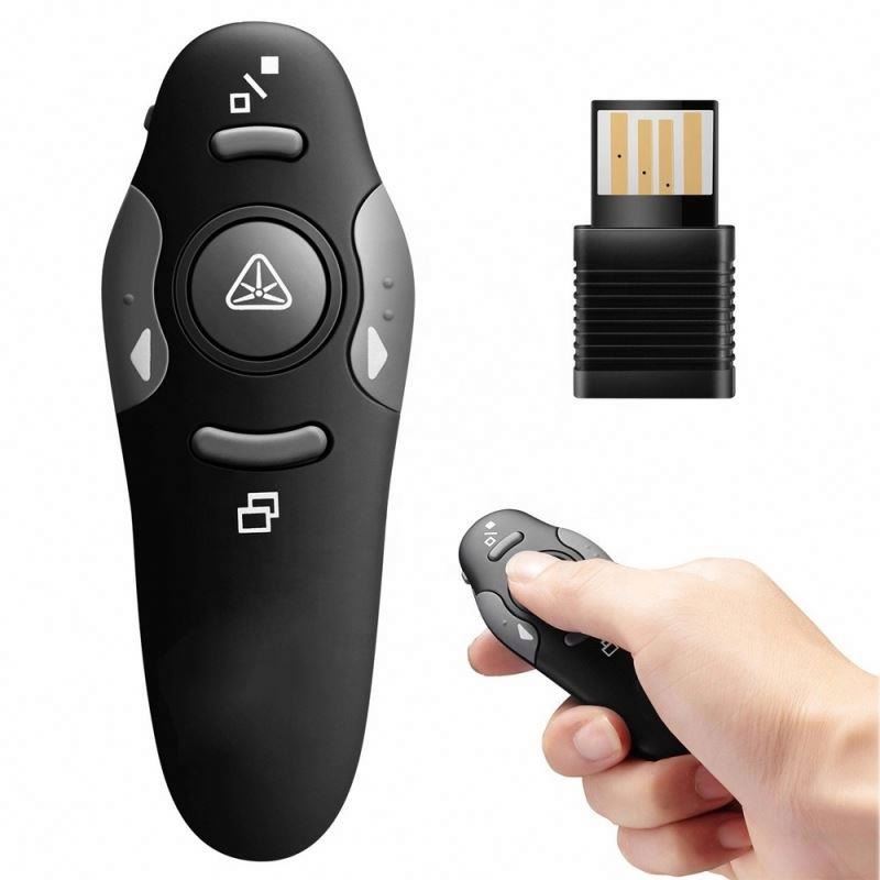 USB РЧ пульт дистанционного управления поворот страницы PPT лазерная указка аксессуары для презентаций 2,4 ГГц беспроводной Презентер красная лазерная указка ручка