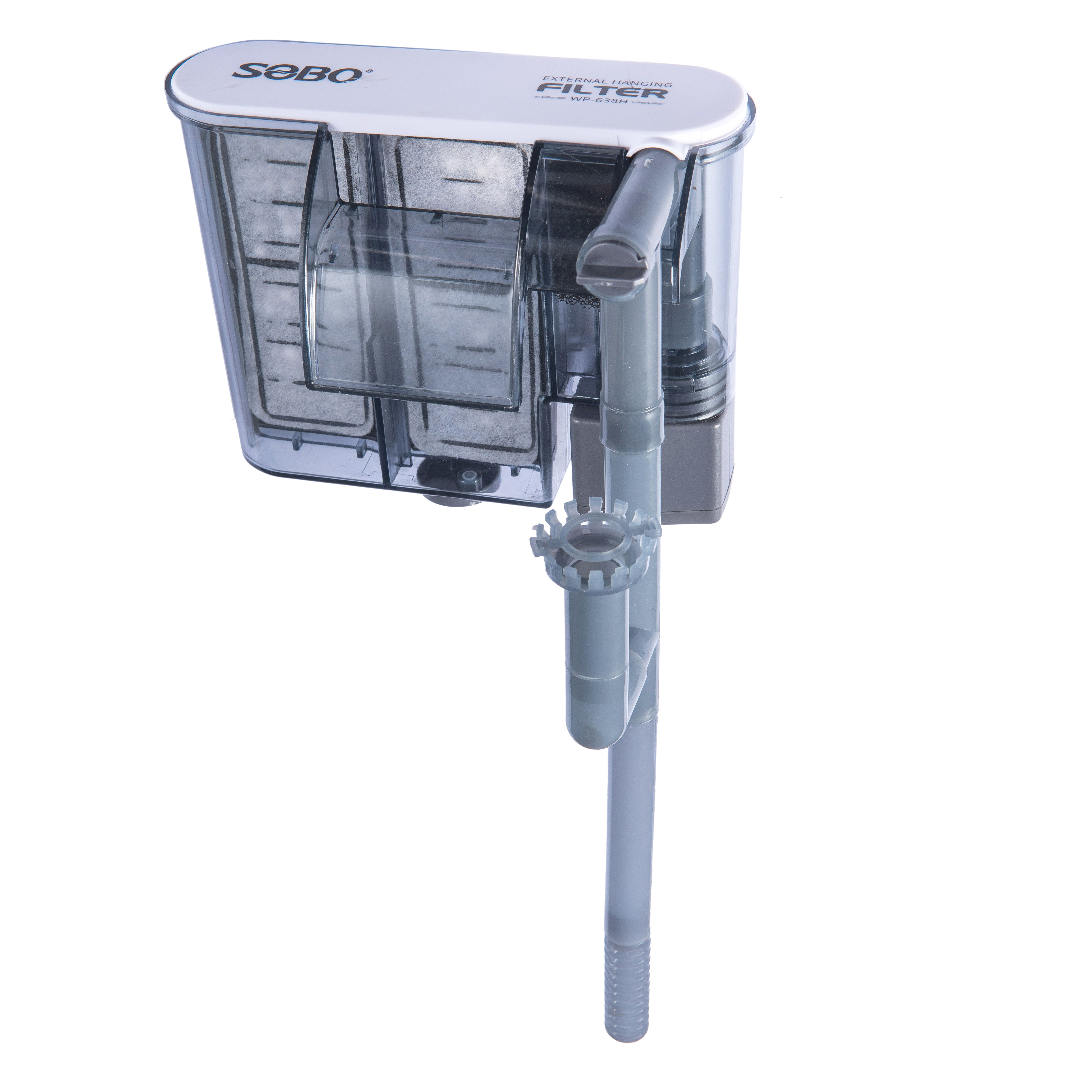 SOBO WP-618H/628H/638H тонкий подвесной фильтр для аквариума внешний фильтр с масло для удаления
