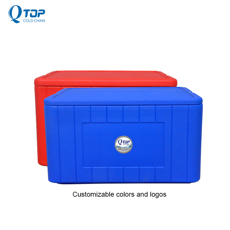 QTOP wholesale 65L High Quality large plastic beer transport ice cooler box