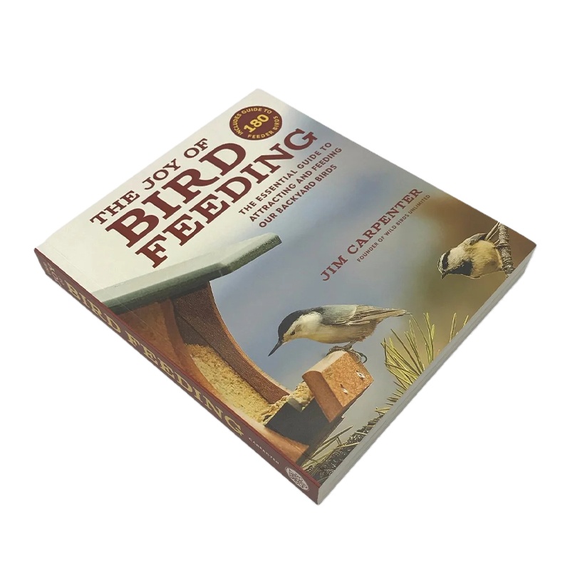 High quality perfect binding full color book printing with softcover