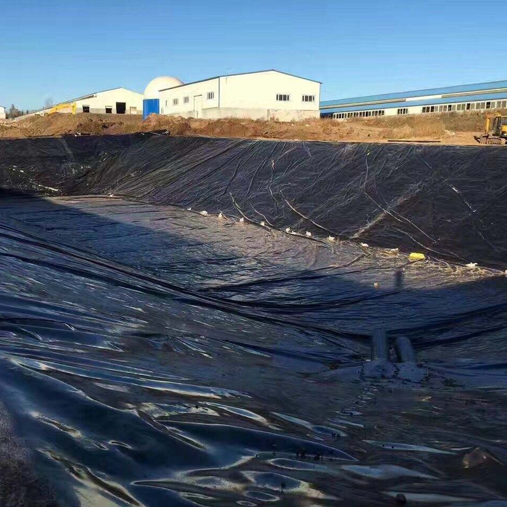 HDPE ПВХ вкладыш геомембрана девственница 1,5 мм для креветок круговой бассейны рыбоводства бак