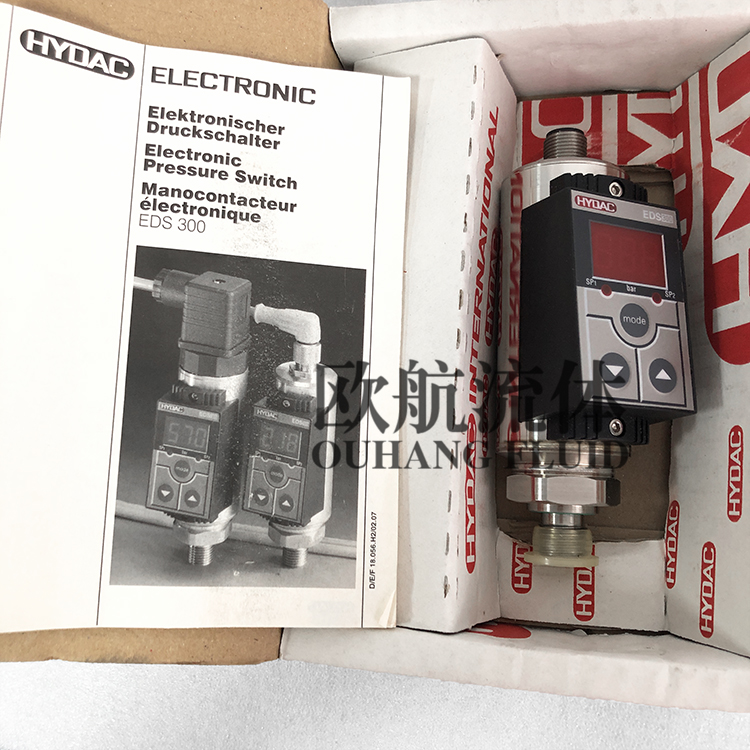 Датчик давления HYDAC EDS 346-3-250-000