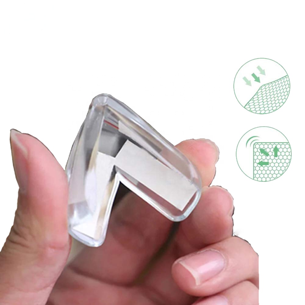 Home Pvc Transparent Plastic Safety Protection Baby Furniture Corner Protector Proofing
