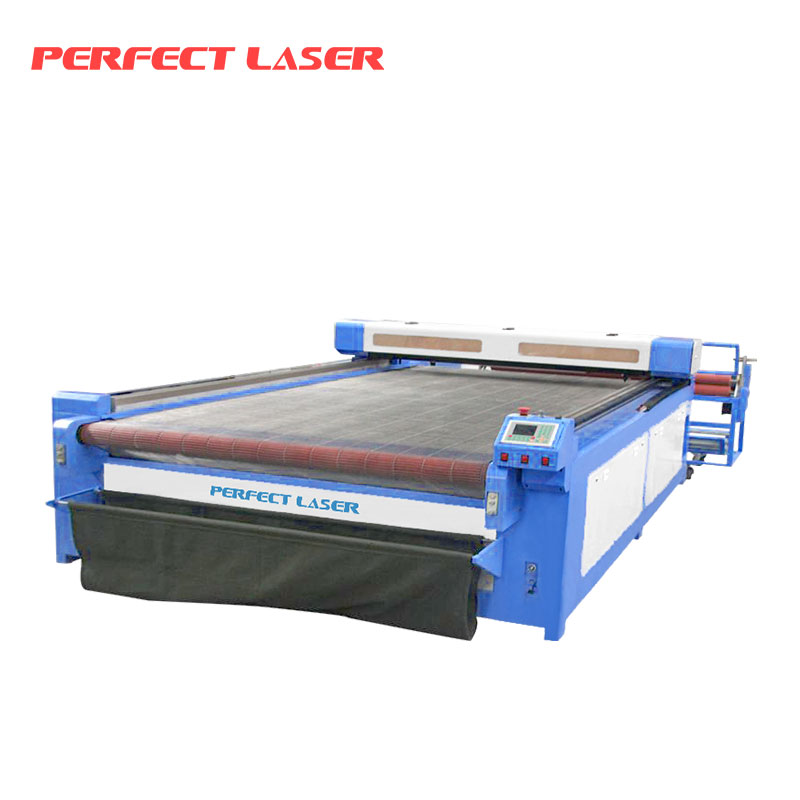 CE ISO утвержденный Автоматический питательный CNC текстильный лазерный режущий станок для ткани