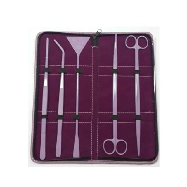 Aquatic Plant SET OF 5 PCS Paper Coated Purple Color