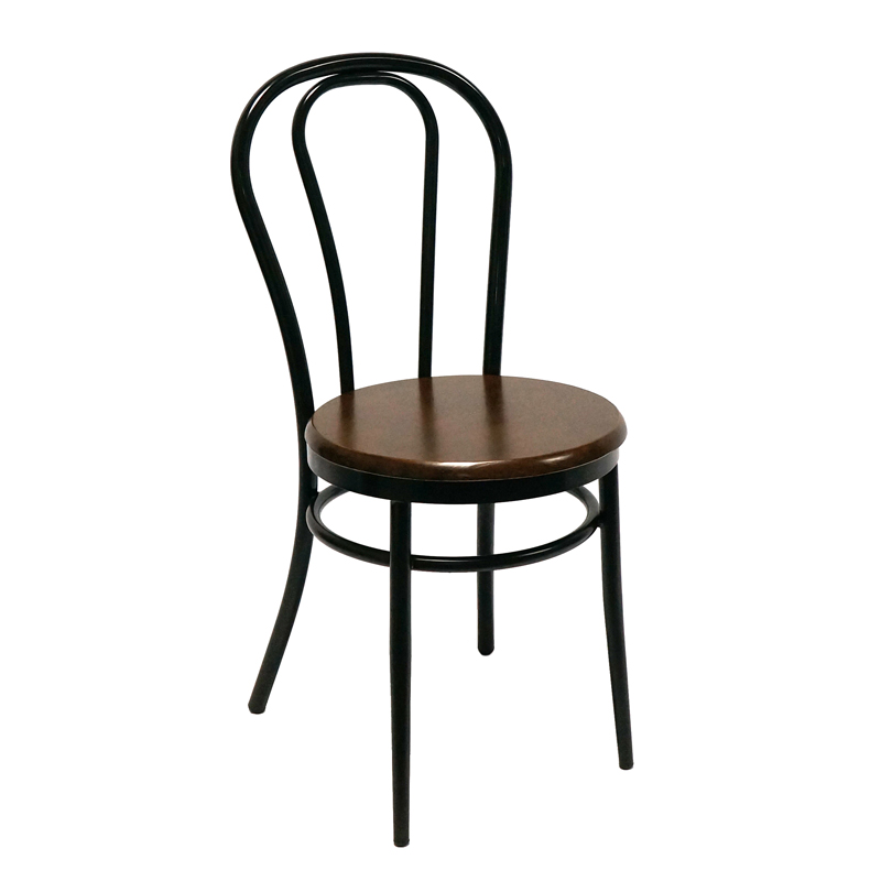 Металлический стул из Bentwood, обеденный стул для ресторана