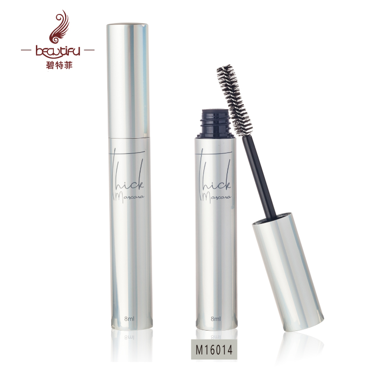 Lock mechanism rainbow color cosmetics combo with Jumbo size12ml regular size 6ml metal/aluminum mascara/eyelash tube