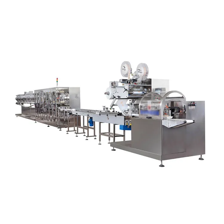 High speed automatic 5-30pcs wet wipes packing machine price