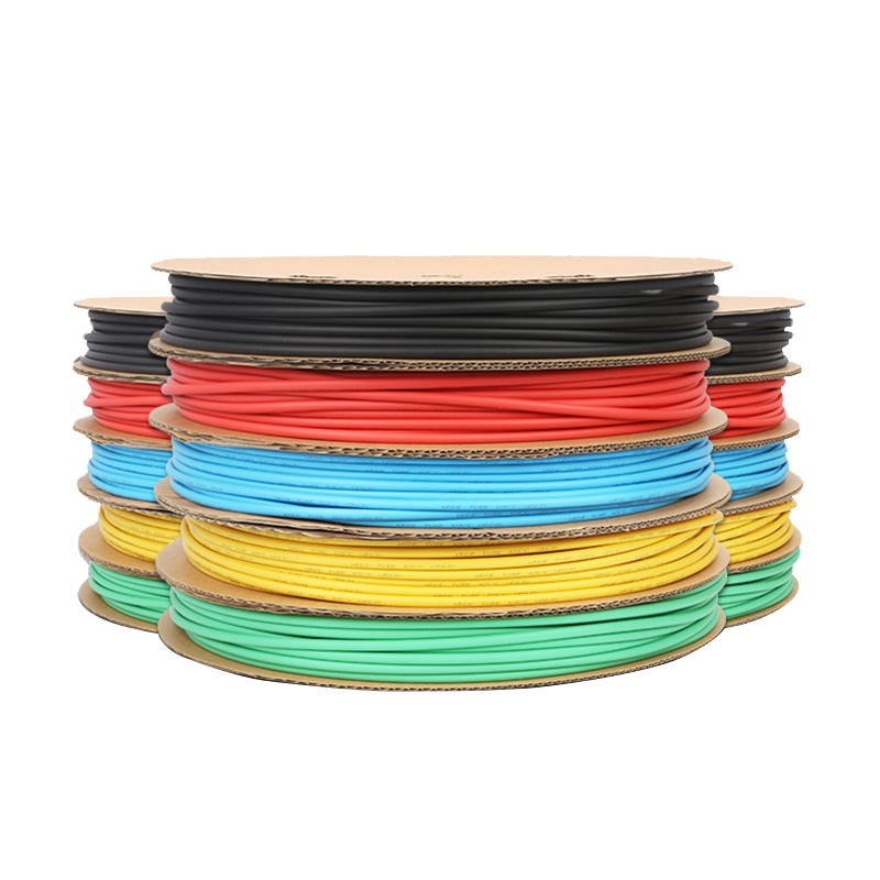 Multi Szie Glue Lined 30mm Colorful Shrinking Heat-shrinkable Heat Shrink Tube