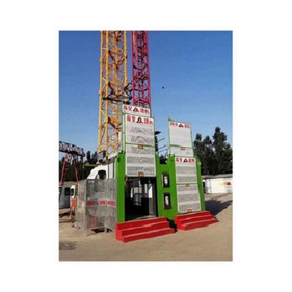 Башенный кран Shandong Gaoan, уникальный дизайн, горячая распродажа, буксируемый строительный мини-кран
