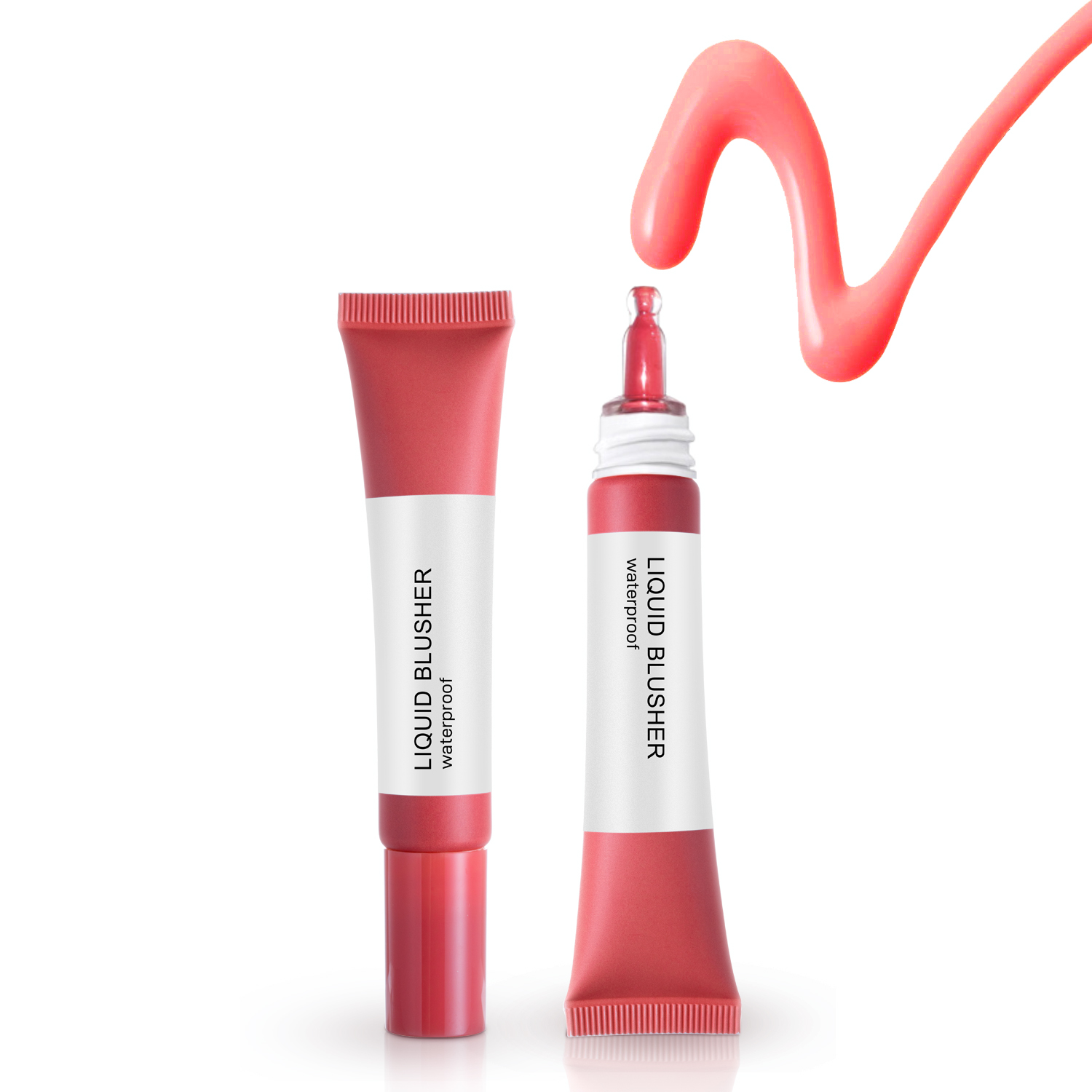 Custom Waterproof Shiny Translucent Liquid Blush Private Label Makeup