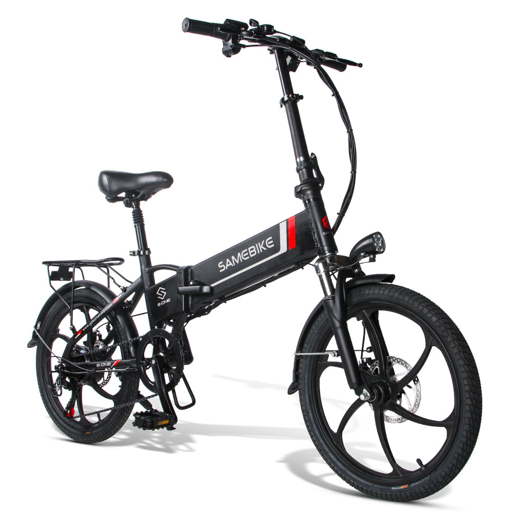 20 дюймов SAMEBIKE 20LVXD30 электрический велосипед, фара для электровелосипеда в хорошего качества E велосипед мотор 480W