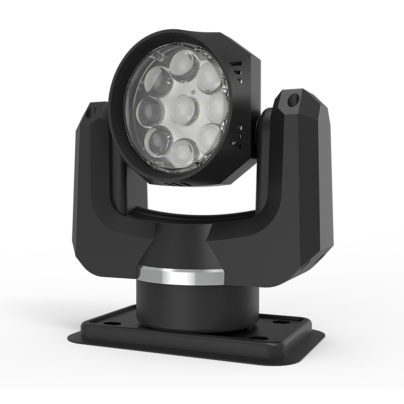 90W Powerful Smart LED Searchlight for Marine Hunting Fishing Military Boat Car Super Bright Moving Head Spotlight 12v No Remote