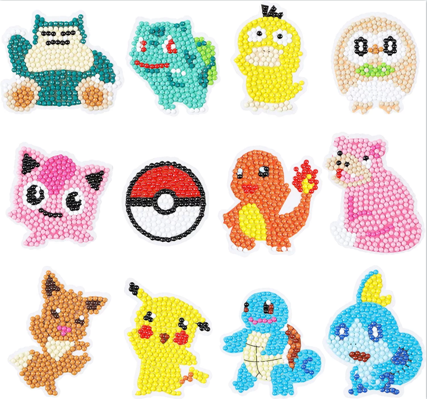 Children DIY diamond sticker handmade paste material bag kindergarten creative diamond point diamond painting toy