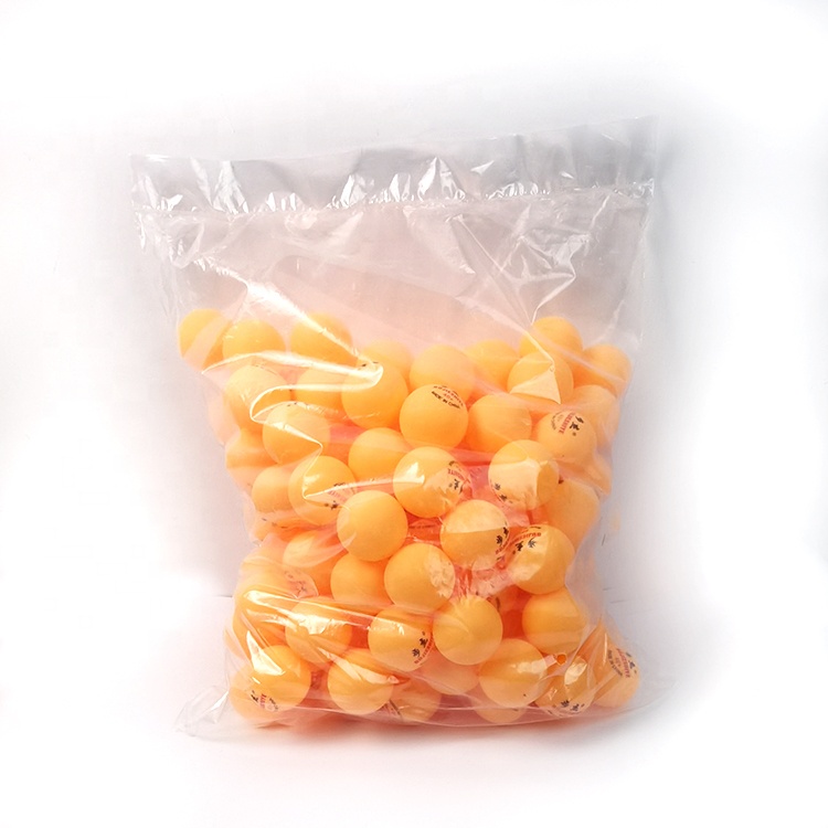 High Quality Bulk Plastic Bag Packing Table Tennis Balls Many Pin Pon Balls 100-150 Pack 3-Star 40+ ABS Whiteor Yellow For Sale