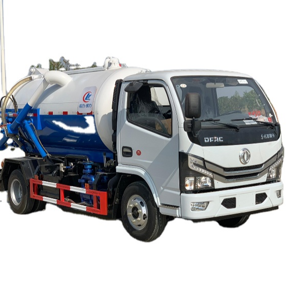 Hot Selling Sewage Suction Truck Septic Tank Sewage Vacuum Suction Truck Made In China