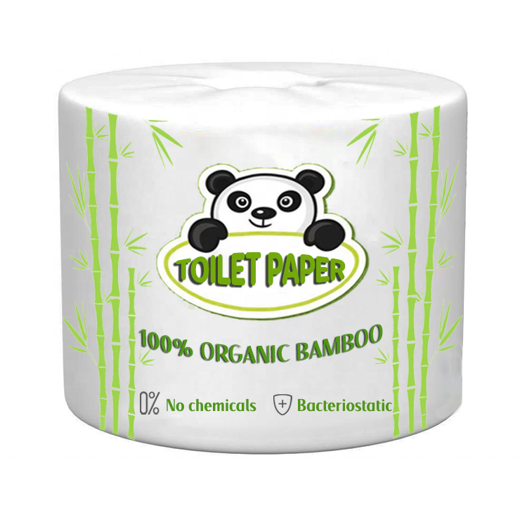 import custom logo soft eco friendly bamboo pulp toilet paper manufacturers 2 3 4 ply toilet tissue