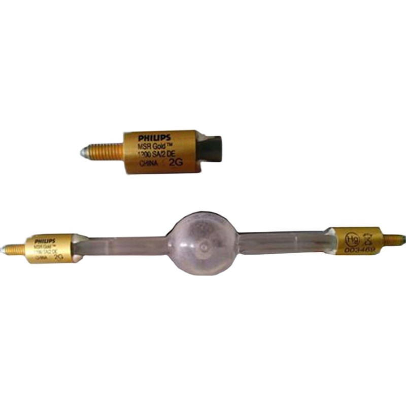 Новая и оригинальная MSR Золотая 1200 SA/2 DE двухсторонняя лампа с подвижной головкой с короткой дугой 1200 Вт металлическая галогенная лампа