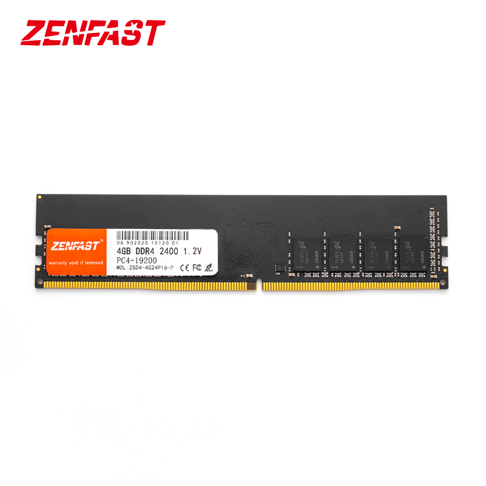 Zenfast оптовая продажа DDR4 2400 288pin 4 ГБ 8 ГБ ddr4 4 Гб ram для рабочего стола