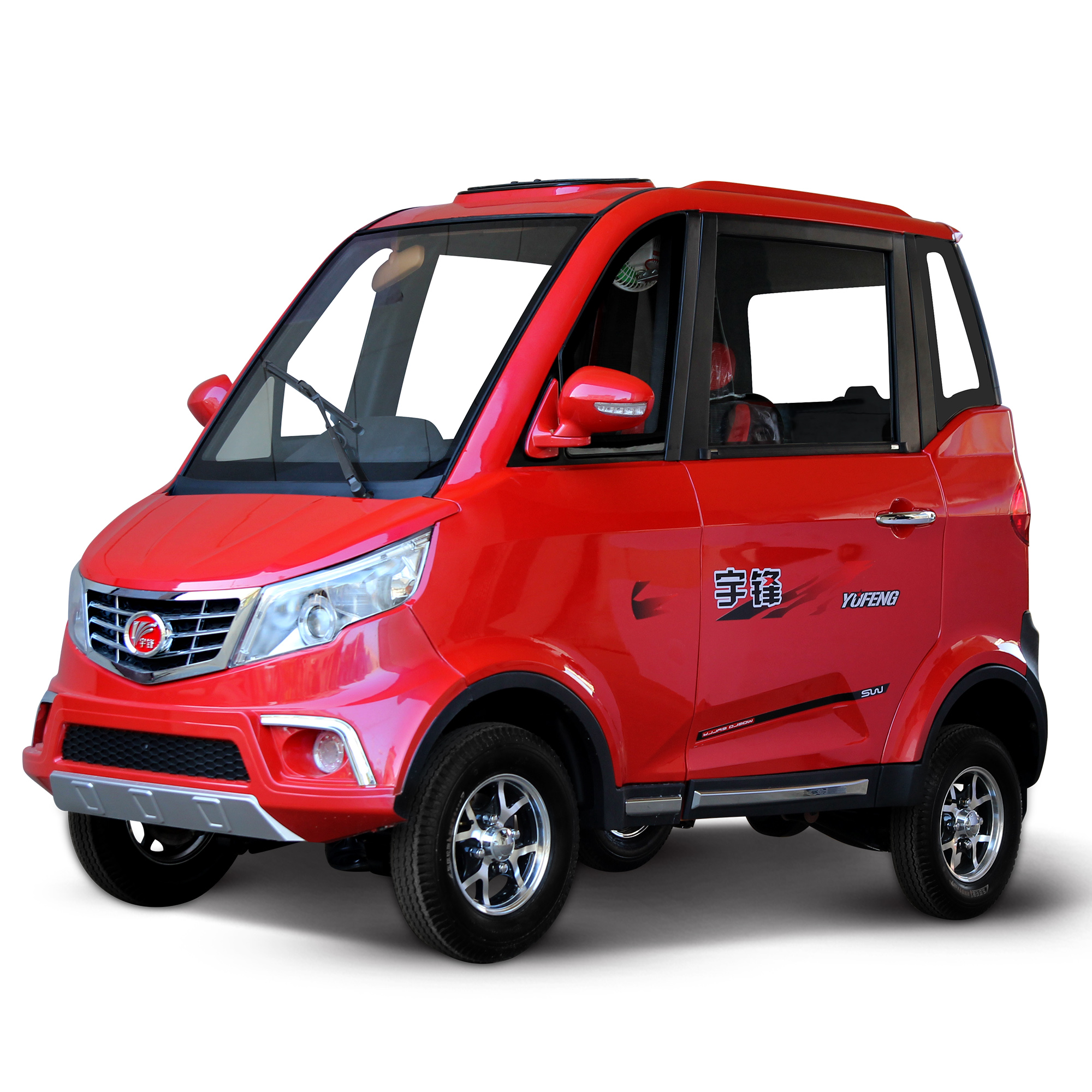 cheap price made in Yufeng new energy 4 wheel electric car save energy