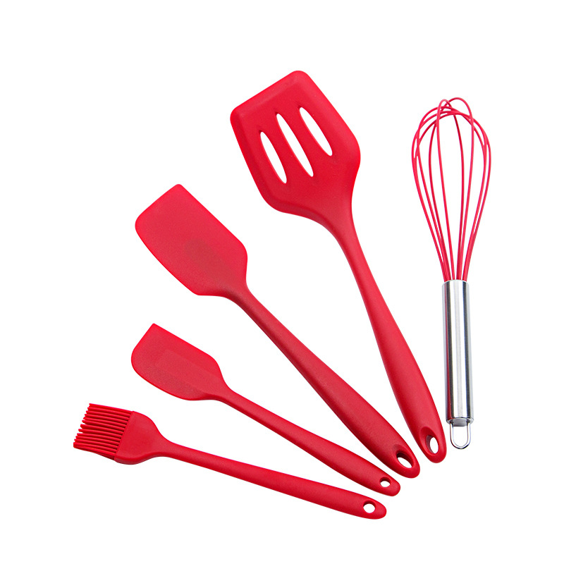 Silicone Kitchen Utensils Set Best Kitchen Tools 5 Piece Silicone Cooking Utensils Kitchen Utensil set