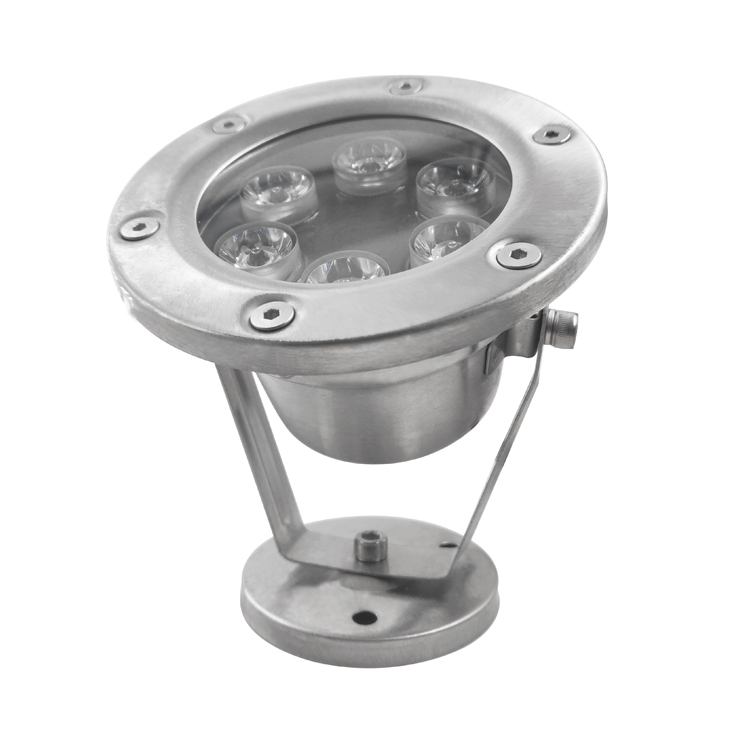 12W LED Fountain Light 304 SS 12V 24V 6W 18W 24V IP68 White RGB underwater RGB light