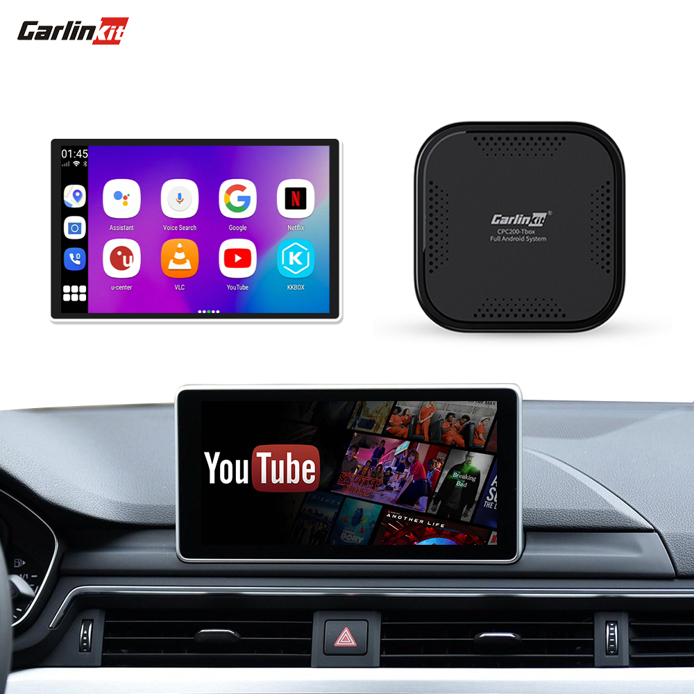 Carlinkit 4 Гб + 64 ГБ Автомобильный видео Wi-Fi обновленный Медиа Android Авто Carplay приемник Android умный ароматический бокс