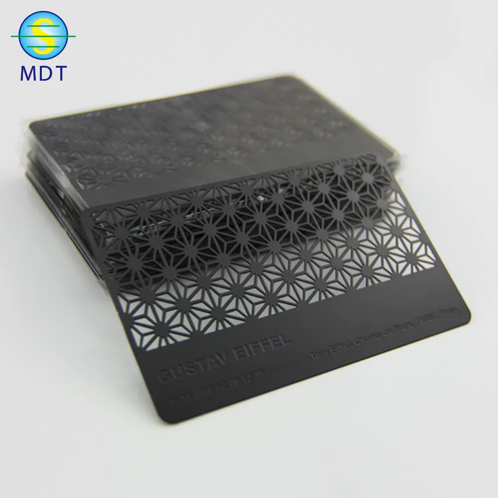 factory price matt gold NFC metal card