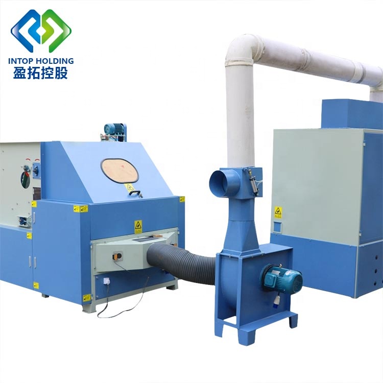 In Stock Teron Fiber Small Pet Bottle Flake Recycle Polyester Wool Opening Machine Price