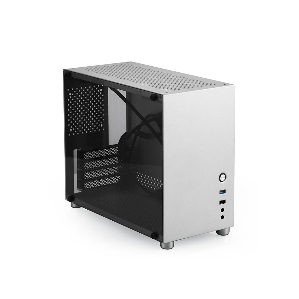 Полностью алюминиевая простая материнская плата Hx100plus, системный блок ATX с блоком питания