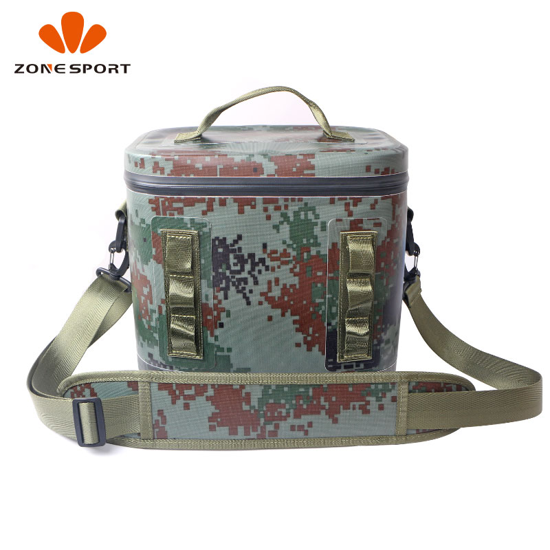 Portable Square Soft Cooler Bag 8 Cans Outdoor Outdoor Military Activities Small Cooler Bag Waterproof Beer Cooler Bag
