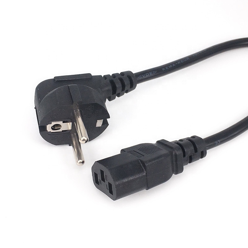 ЕС шнур питания 1,5 м 1,8 м 6 футов евро вилка Schuko IEC C13 кабель питания для ПК компьютера монитор Epson HP принтер ТВ