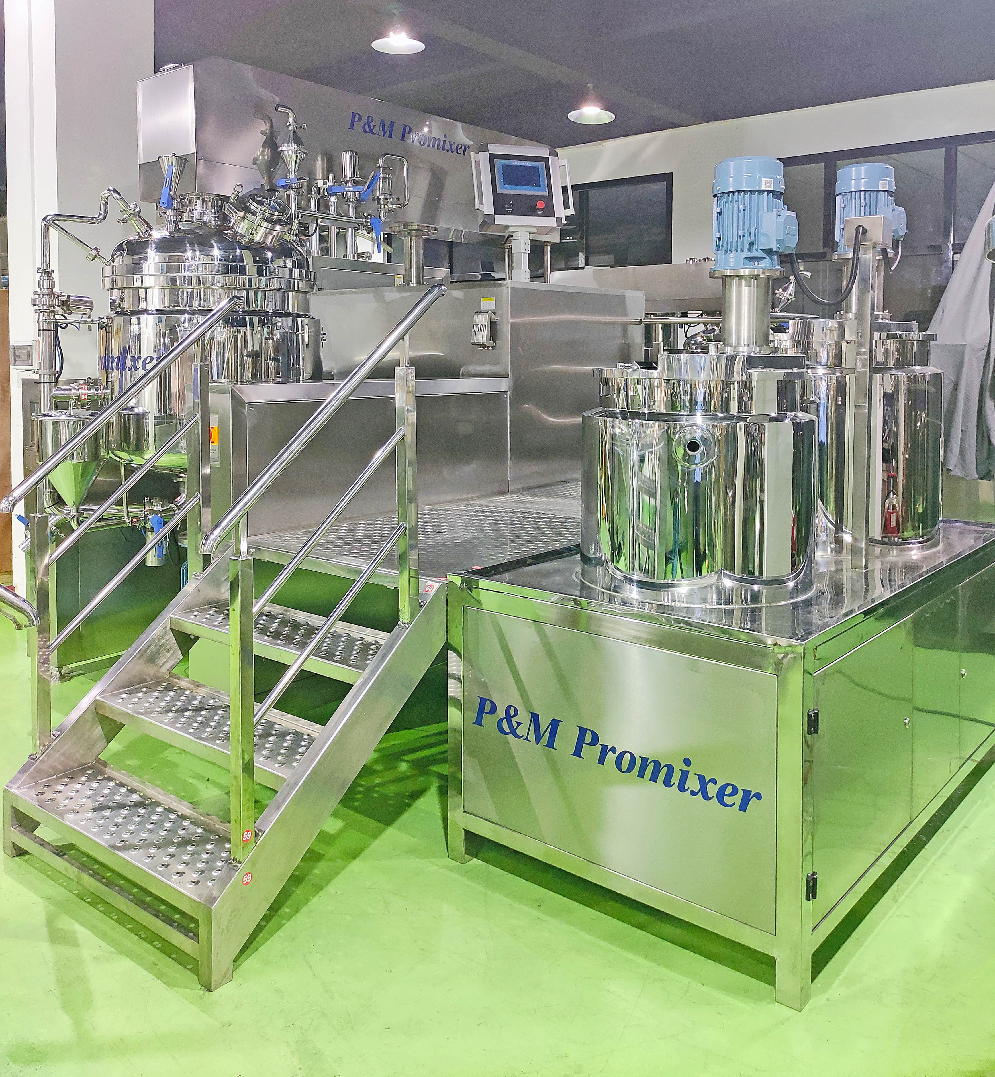 300L Split type emulsion machine lab mixer homogenizer mixer lifting homogenizer mixer