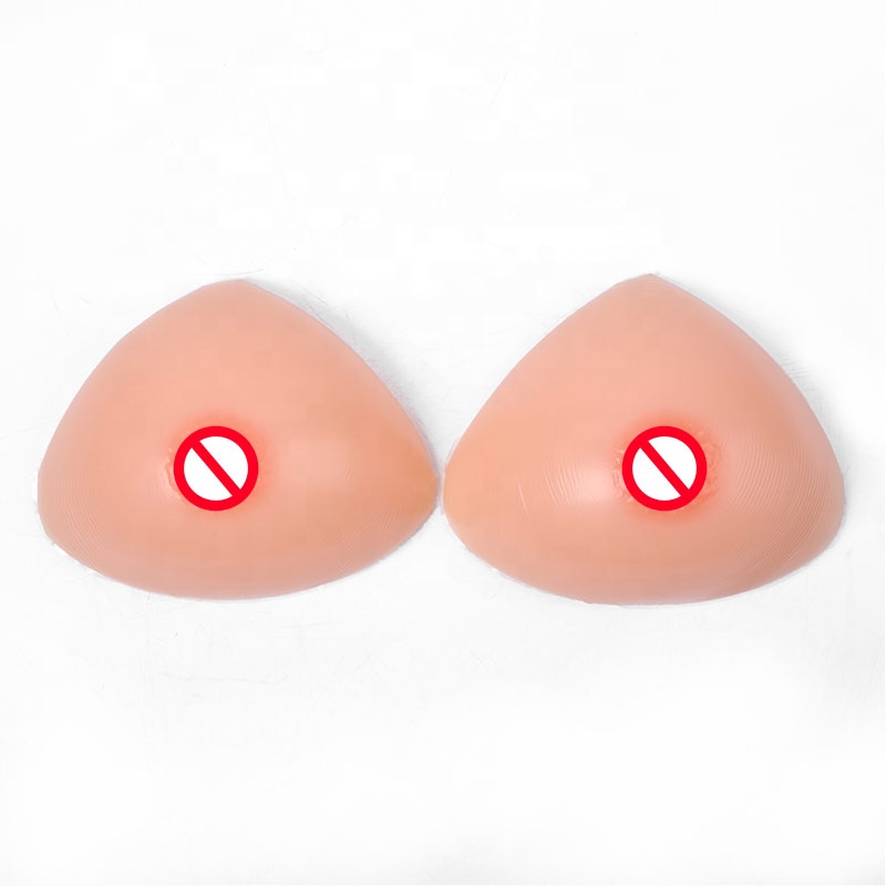 High quanlity artificial silicone breast form for crossdresser