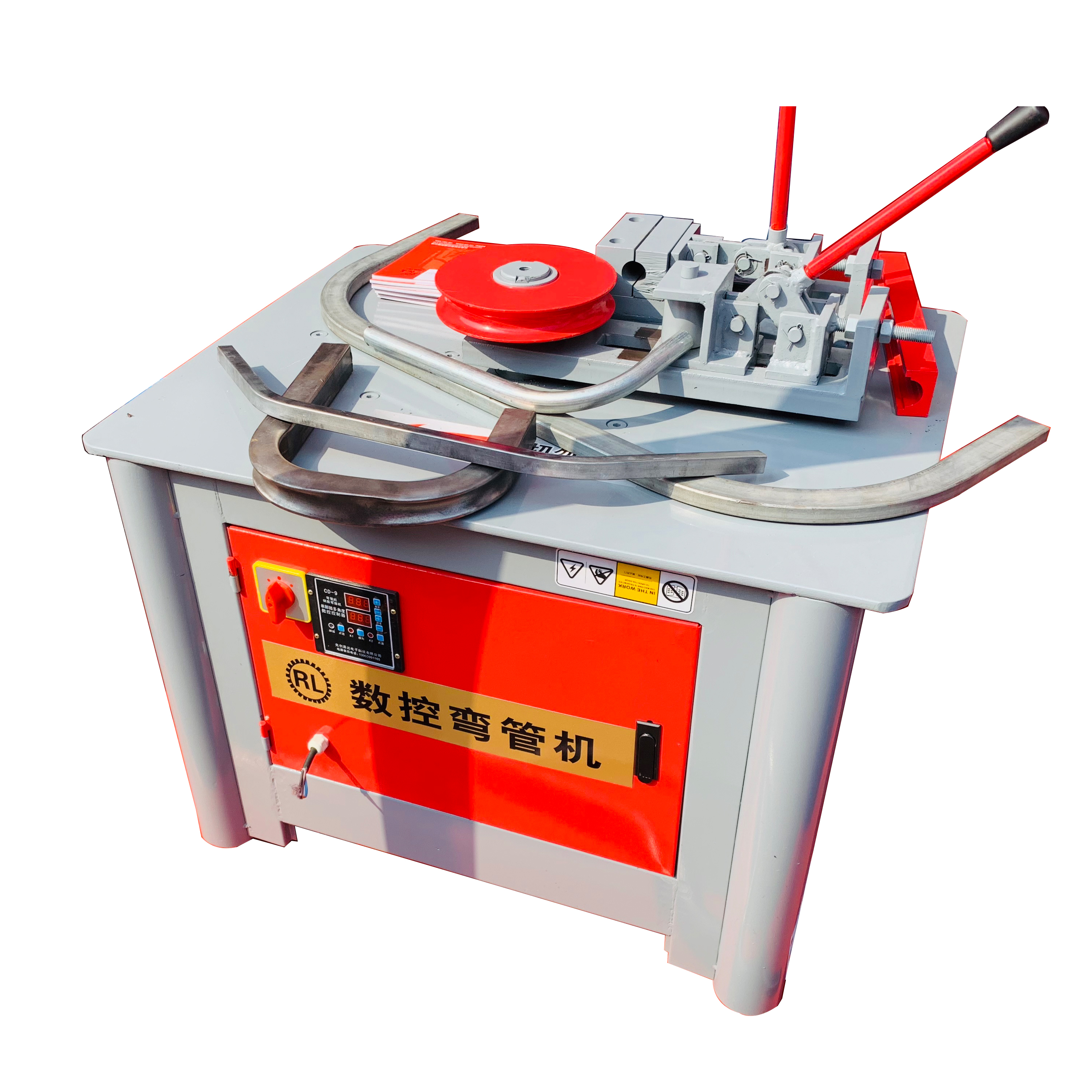China Famous Brand Electric Power 4kw Steel Aluminum Tube Bender Machine Easy Operate Square Tube Bender Wholesale Price