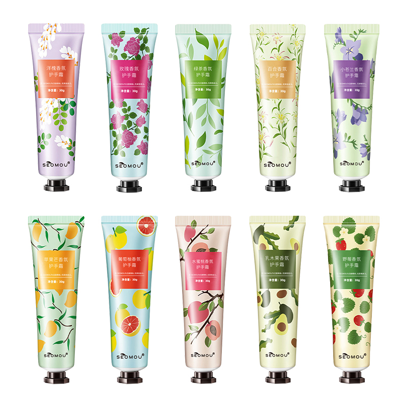 SEOMOU Private Label High Quality Hand Cream Mini 30g Pack Hand Moisturizing Cream For Hand