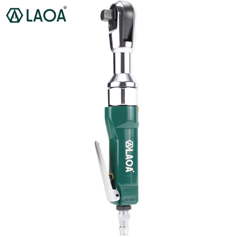 LAOA Pneumatic Ratchet Wrench L Shape 1/2" Air Wrench Mini Workshop Tools Repair Car Forward and Reverse Pneumatic tools