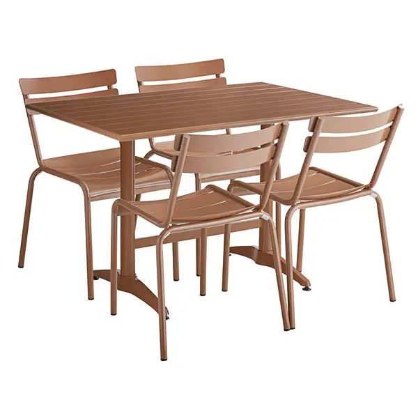 2021 Modern design cheap outdoor furniture sets stackable coffee shop/bistro/fast food restaurant chairs