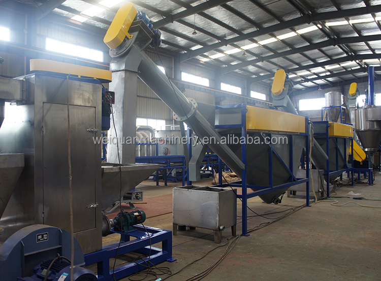 Manufactory Wholesale Recycling Line For Pp Pe Film Waste Pet Plastic Bottle Washing Machine