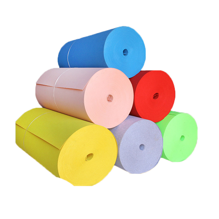 100% new Exhibition Purse Carpet Cloth Wool Polyester Non Woven Wadding Hard Felt Aramid Recycle Needle Punched Nonwoven Fabric