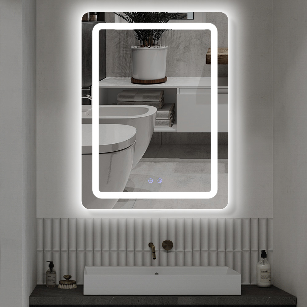 Fullkenlight СИД подсвеченное ванное зеркало с подсветкой для ванной комнаты туалетный столик светодиодная смарт-зеркало