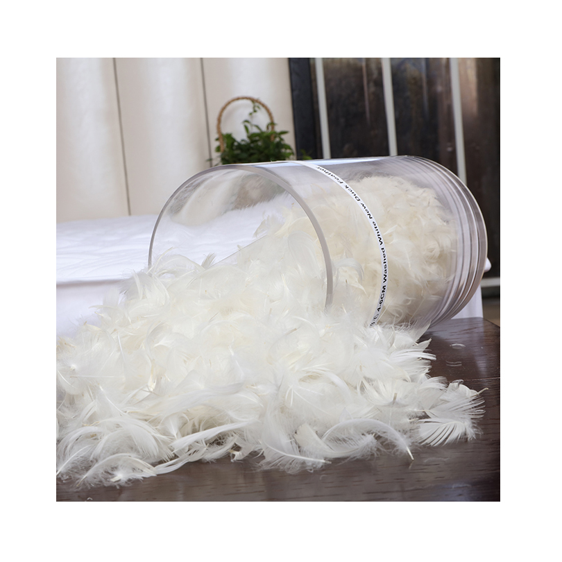 Factory Latest white and grey soft comforter Exquisite Workmanship Washed White goose down 90/10