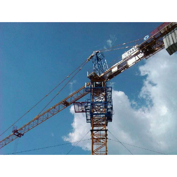 Китайская Строительная лебедка Luffing-jib башенный кран L200-12 на продажу