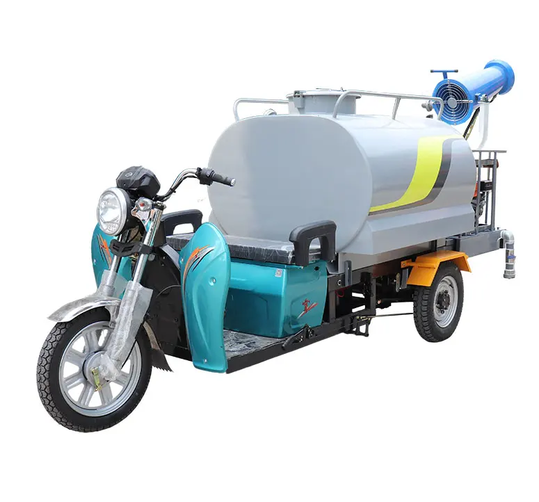 Factory Sale Battery Powered tricycle electric X15 truck water tanks water tanker trailers